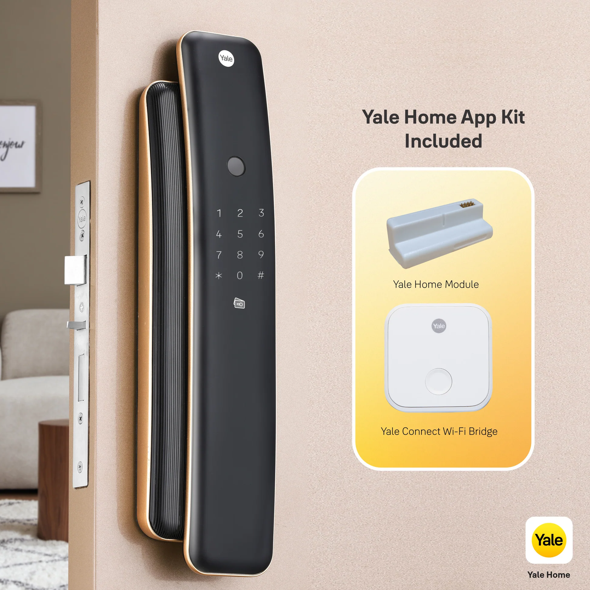 KHÓA VÂN TAY YALE LUNA PRO KHÓA VÂN TAY YALE LUNA PRO