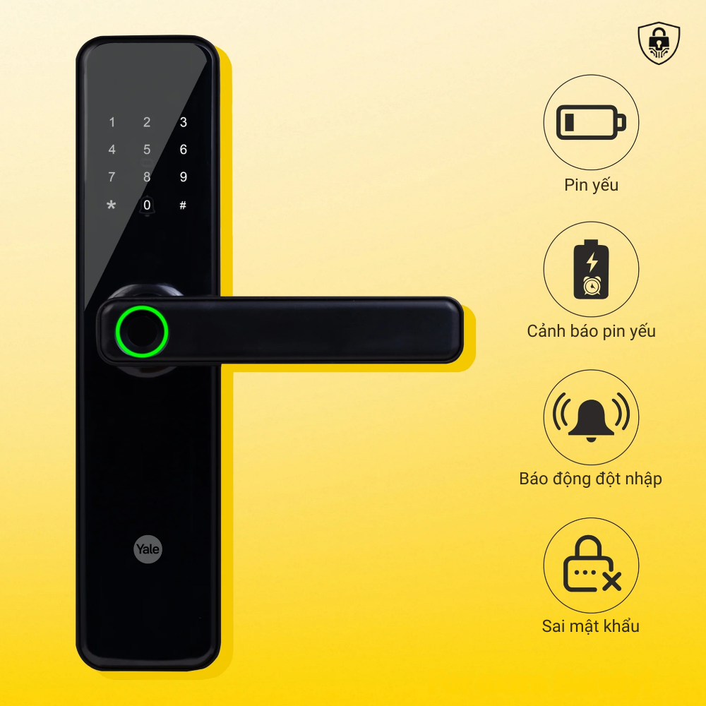 Khóa cửa mật mã Yale giá dưới 5 triệu