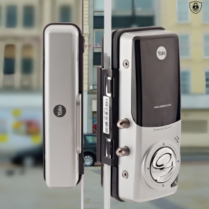 Khóa điện tử cửa kính cường lực Yale YDG 313