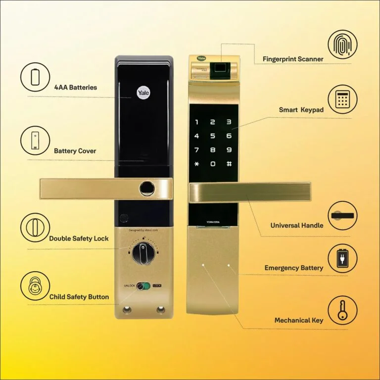 KHÓA VÂN TAY YALE YDM 4109 PLUS KHÓA VÂN TAY YALE YDM 4109 PLUS