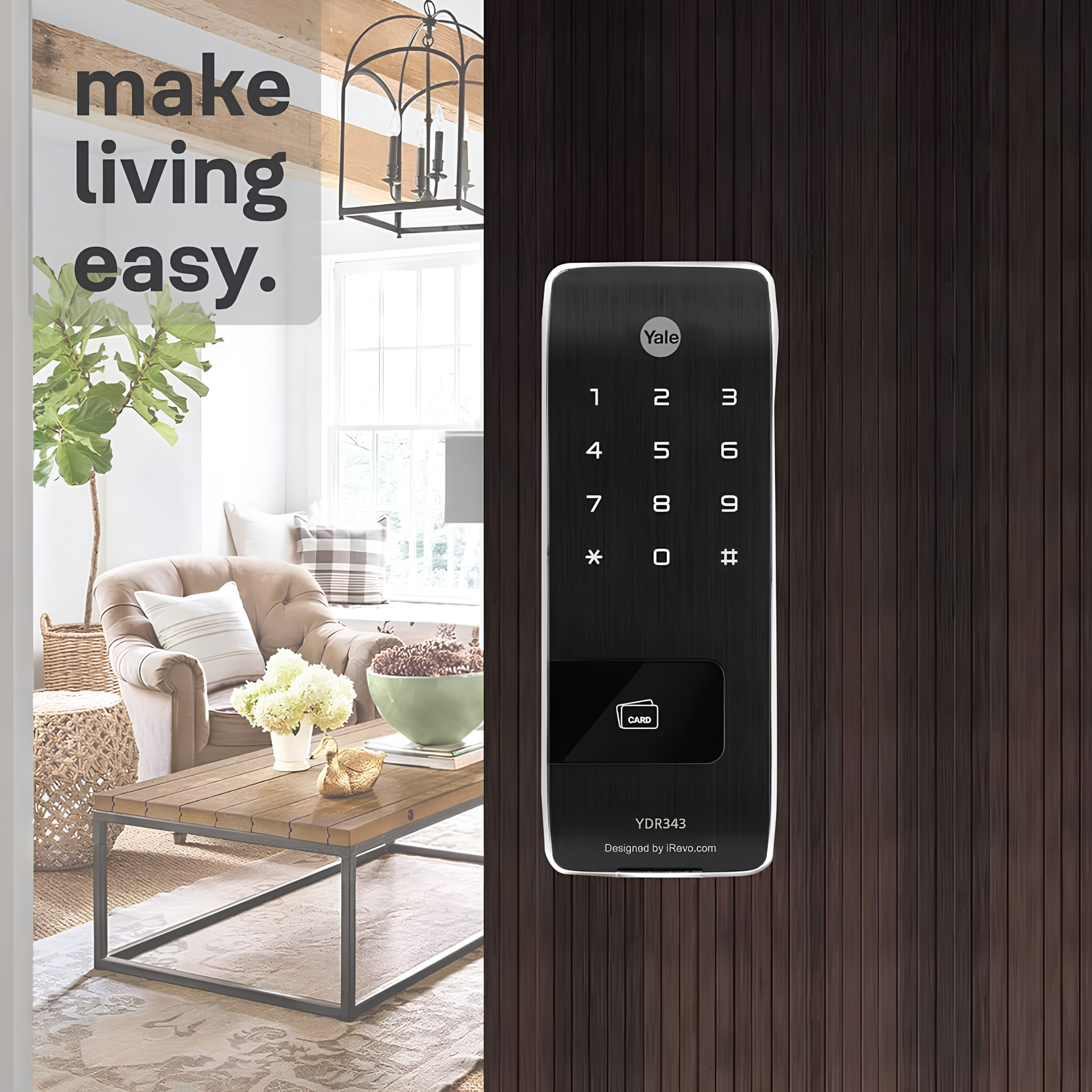 Khóa thẻ từ Yale YDR 343 Khóa thẻ từ Yale YDR 343