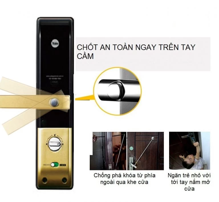 khóa điện tử yale có an toàn không
