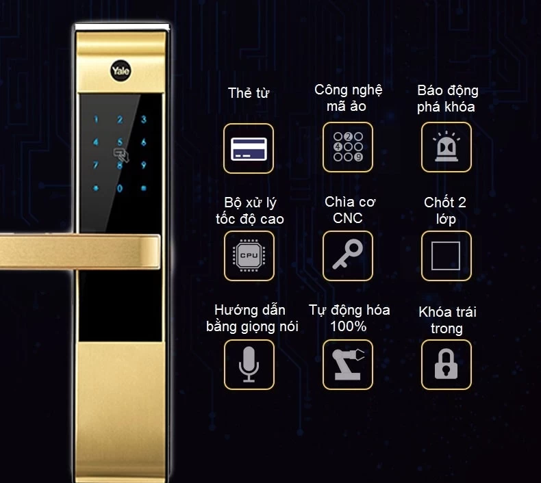 khóa Yale của nước nào