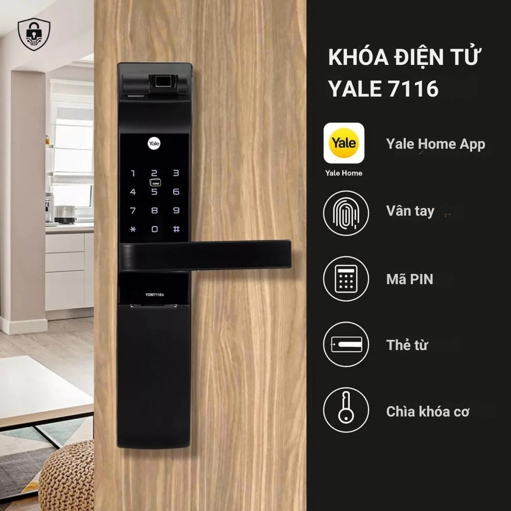 khóa điện tử yale cho văn phòng