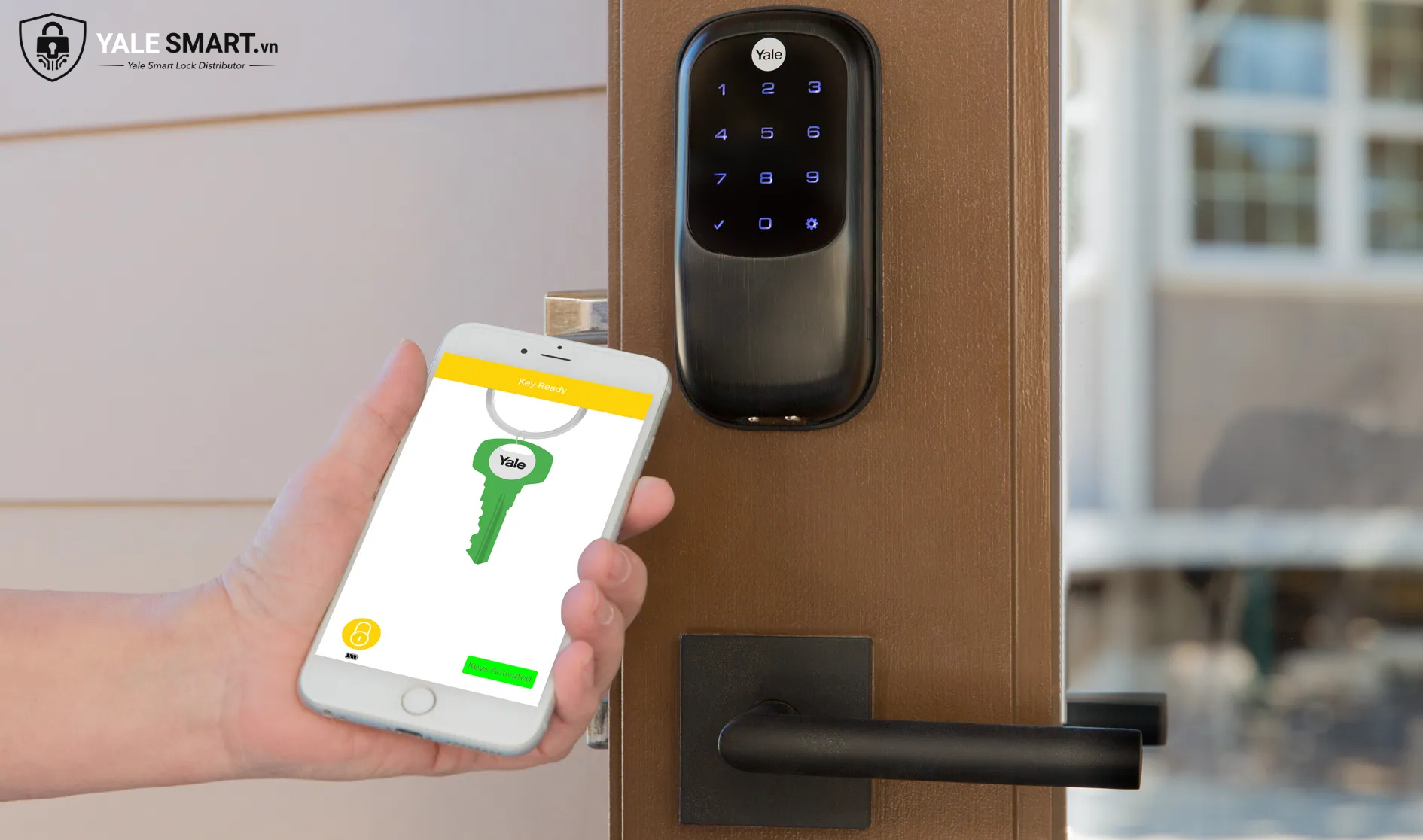 khóa điện tử yale kết nối bluetooth