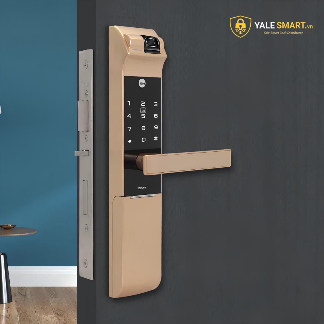 tạo mã pin tạm thời trên khóa yale