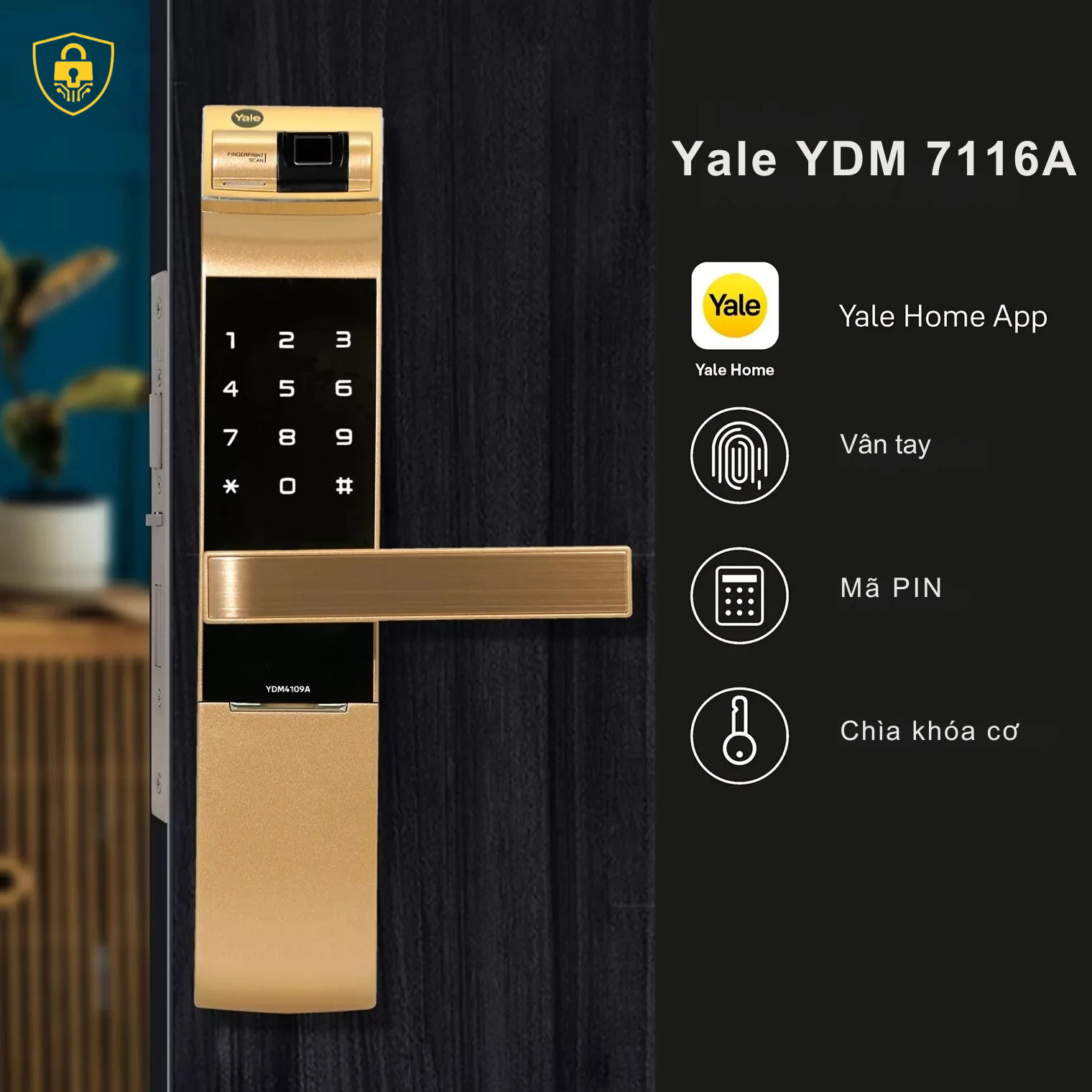 khóa điện tử Yale ở Đà Nẵng