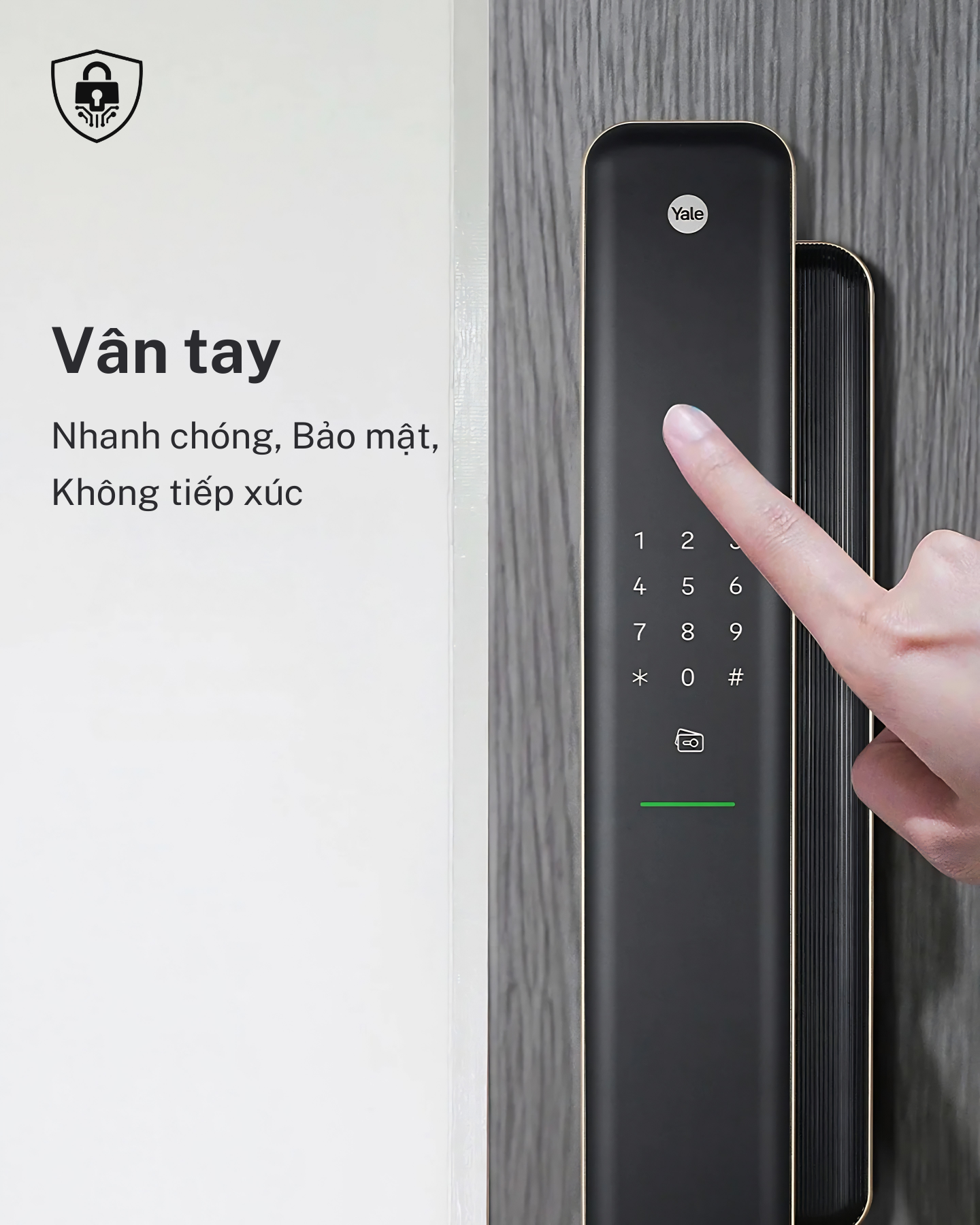 khóa vân tay Yale