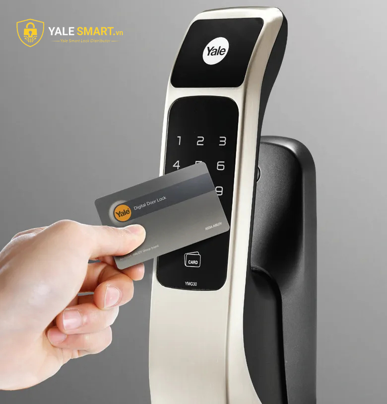đăng ký thẻ từ khóa Yale