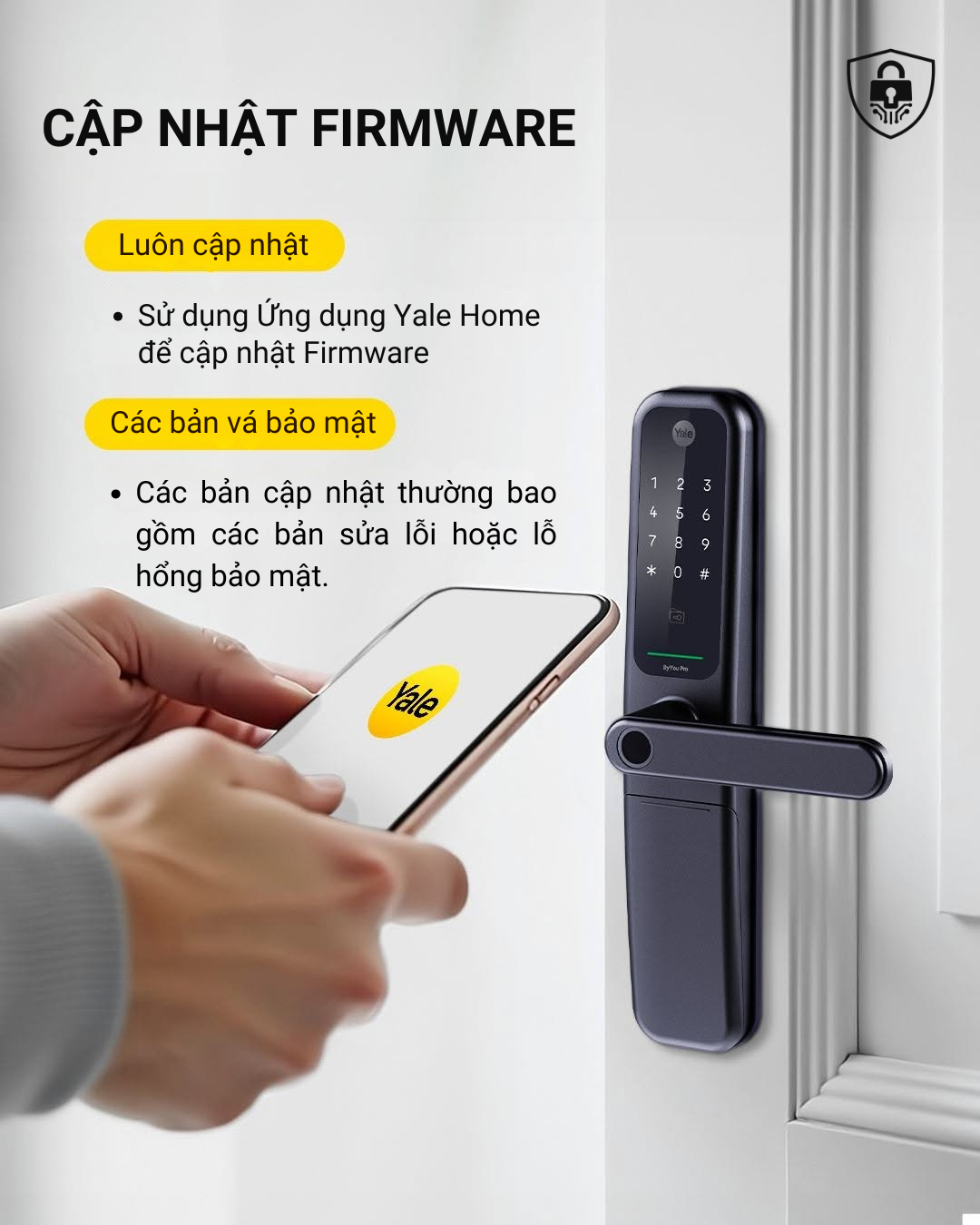 firmware khóa thông minh yale