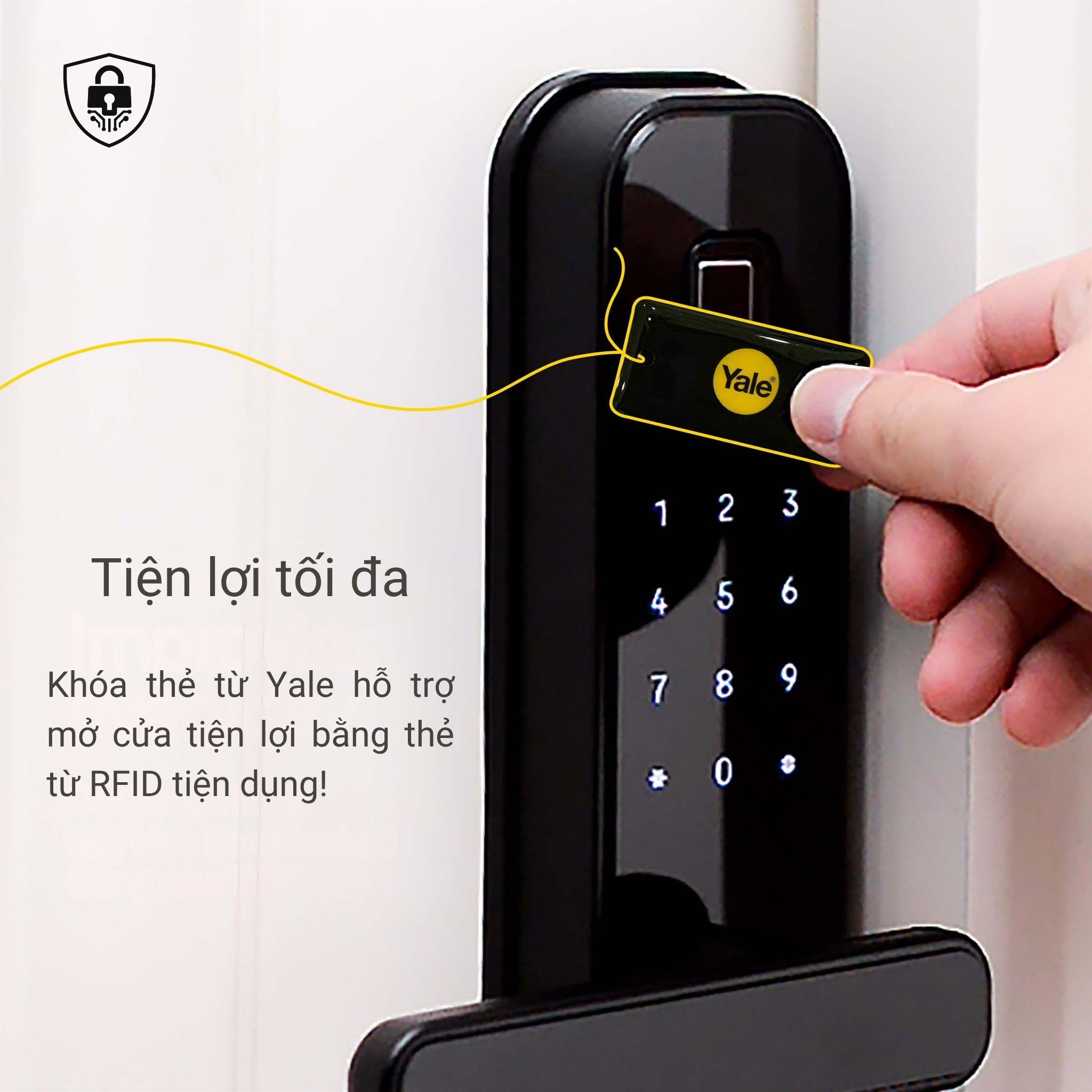 khóa thẻ từ yale
