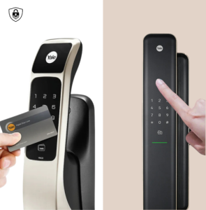 So sánh khóa thẻ từ Yale và khóa vân tay Yale