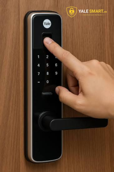 So sánh khóa thẻ từ Yale và khóa vân tay Yale